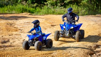YFZ50 BLUE ACTION